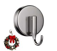 Hooks A | No Drilling Adjustable, Self-adhesive Shower Hooks | For Living Room Kitchen Bathroom Window Glass Door Wall Garland Loofah Coat Towel