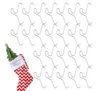 Hooks for Bricks,24 Pieces Stainless Steel No Drill Outdoor Photo Hangers | Hooks For Bricks Bra Wall Decoration,For Wreaths Lights Plants Pictures Socks