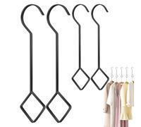 Hooks for Plants - Heavy Duty Steel Extender Plant Hanger | Rhombus Design Organizer Tool, Home Decoration for Garden Flower Baskets Bird Cages