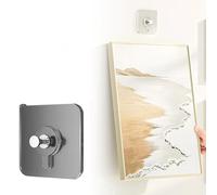 Hooks Heavy Revolutionary Acrylic No No Drill - Perfect for Home Organization Strong Hold Removable & Damage Solution (B,6x6cm)