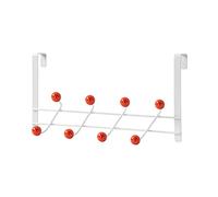 Hooks Over the Door Stoarge Hook 8 Hooks Dislocation Double Layer Hanger for Home Bedroom Dormitory Closet Organizer Over the Door Hook Organizer Rack Hanging