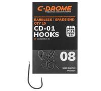 Hooks Preston C-Drome CD-01 (x10) Noir Taille 8