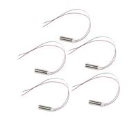 Hookurity 5Pcs 14500rpm Water-proof Cylindrical Coreless Vibration Motor for Massager Coreless Vibration Motor
