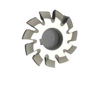 Hookurity HSS Gear Mill Cutters 1Pcs Spur gear disc gear milling cuttering pressure angle 20 degrees cylindrical gear M1 1.5 2 2.5 3 4 5 6 8 10(BSPT 1 1/2,M0.7)