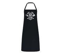 Hoolaroo BBQ Aprons For Men/Women - Funny Aprons For Men - BBQ Chef Apron - Barbeque Grill Father's Day Gift - Husband, Brother, Man Cook, Grill King, Cookery Dad, Grandad Present for Grill Queen