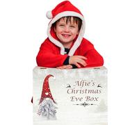 Hoolaroo Personalised Christmas Eve Box Scandinavian Tomte Elf Xmas Eve Box (Small, 30cm)