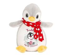 Hoolaroo Personalised Christmas Penguin Soft Toy Teddy Bear Gift For Girl Boy Newborn Gift 1st Xmas My First Christmas Designs