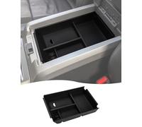 Hoolcar for Ford F150 2009-2014 Center Console Organizer Armrest Storage Tray Interior Accessories ABS Plastic Black