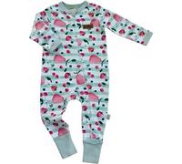 hoolies Berry Pears hooliegrow - Cotton Rib Onesie with two-way zip - Adorable Berry pears print - With extra leg room for leg comfort - Cozy onesie for your Infants. (6-12 months)