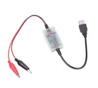 HOOLRZI 12V Battery Charging Cable With Voltages Converter Flexible Batteries Power Wire For Car Motorcycles And Camping USB Clamp Charging Cable