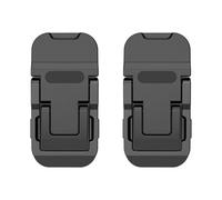 HOOLRZI 2Pcs Portable Laptop Risers Aluminum Alloy Foldable Laptop Stand Laptop Elevator For Desk With Adhesive Feet