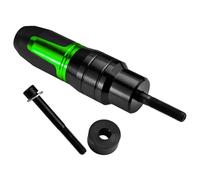 HOOLRZI Aluminum Motorcycle Guard Rails Universally Application Antislip Vibrations Control Falling Crush Protectors Blocks Motorcycle Frame Guard