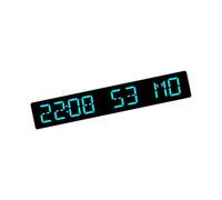 HOOLRZI Bluetooth-compatible Digital Wall LED Alarm Clock With Countdown Timer Day Reminder Systems And Customizable Illuminating Multifunction LED Desk Clock