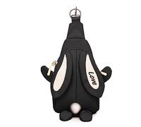 HOOLRZI Canvas Bags Crossbody Bag for Girls Teens Cute Anime Rabbit Backpack Canvas Shoulder Bags Large Capacity Adjustable Removable Strap
