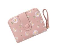 HOOLRZI Compact Card Holder Cartoon Wallet With Smooth Zippers Student Organizers For Coin Cards Cash Storage Campus Use Cartoon Design Student Wallet