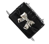 HOOLRZI Creative PU Leather Shoulder Bag Crossbody Purse Handbag for Party Wear From Commutes to Casual Shopping Trips Adjustable Chain Strap