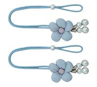 HOOLRZI Curtain Tiebacks Flower Window Bind Rope Decorative Curtains Holdbacks Drapery Home Office Decors Decorative