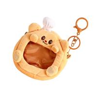 HOOLRZI Cuteness Bear Plush Dolls Pendant Plush Key Ornament Soft Hanging Pendant Plush Texture for Keychains and Room Decors