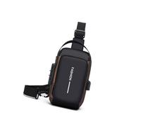 HOOLRZI Ergonomic Mens Crossbody Messengers Bag with Invisible Zipper Organizational Compartments City Accessory Small Motorcycle Bag not-theft Invisible Zipper Bag Stylish Unisex Crossbody Bag