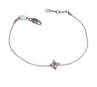 HOOLRZI Four Point Star Rhinestones Chain with Secure Clasp for Sensitive Skin Stackable Accessories Versatile Stacking Bracelets