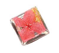 HOOLRZI Gaming Keycaps Transparents Gold Foils Embroidery Resins Keycap OEM Profile R4s Keycap For Mechanical Keyboards Gold Foils Embroidery Resins Keycaps