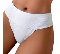 HOOLRZI High Waist Swimming Shorts Swim Bottoms Women's Bathing Suit Comfortable Full Coverage Pool Parties Essential Breathable Polyester Spandex Swim Shorts