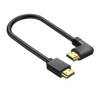 HOOLRZI Highly Speed HDTV Cable Male To Male HDTV Cord With 90 Degree Angles 4K60Hz For Gaming Consoles Cameras