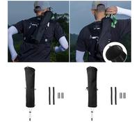 HOOLRZI Hiking Poles Carrying Case Protective Pouches Light Weight External Poles Storage Bag Equipment Canes Bag Hiking Stick Organizers