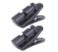 HOOLRZI Long Last ABS Solid Clip Black Headphones Wire Clip For Managing Earphone Wire User Friendly Cord Holder Cable