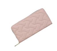 HOOLRZI Long Wallet Purses Leather Card Holder with Zippers Closure Elegant Clutches Wallet Handbags for Women Men Coin Purse Long Wallet Purses