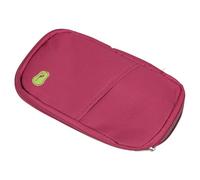 HOOLRZI Multi Functional Travel Document Wallet with Mesh Pocket and Organizational Compartments Card Holder for Business Trip Business Travel Document Organized