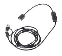 HOOLRZI OTGs Cable USB to Type C to 2.0 with On/Off Switches Facilitating Enhances Connectivity for Data Exchange and Charging Type C to OTG Cable