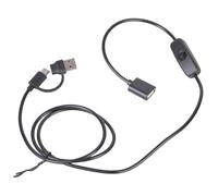 HOOLRZI OTGs Cable USB to Type C to 2.0 with On/Off Switches Facilitating Enhances Connectivity for Data Exchange and Charging Type C to OTG Cable