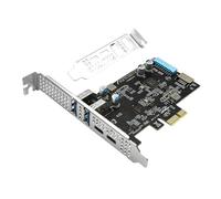 HOOLRZI PCIExpress Type C Converter with Independently Power Supply for Stable Multiple Devices Connection USB C PCIe Adapter