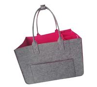 HOOLRZI Portable Felt Packing with Expandable Compartments for Weekend Trips and Business Travel Large Capacity Felt Bag