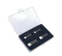 HOOLRZI Portable Metal USB Charging Blockers Travel Friendly Data Leakage for Commuting and Outdoors Secure USB Charging