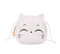 HOOLRZI Shoulder handbag Kids Girls Lovely for Cat PU Leather Shoulder Bag Crossbody Purse Coin Purse