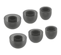 HOOLRZI Soft Silicone Earbuds Covers Eartips For In Ear Earphones Improved Auditory 6 Pack Noise Isolating Earbud Tips