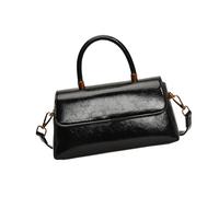 HOOLRZI SophisticatedCrossbody Bag with Adjustable Strap Practical PU Leather Shoulder Handba for Work Shopping and Social Event Modern Retro Fashion