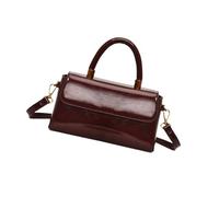 HOOLRZI SophisticatedCrossbody Bag with Adjustable Strap Practical PU Leather Shoulder Handba for Work Shopping and Social Event Modern Retro Fashion