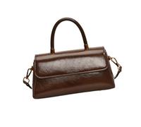 HOOLRZI SophisticatedCrossbody Bag with Adjustable Strap Practical PU Leather Shoulder Handba for Work Shopping and Social Event Modern Retro Fashion