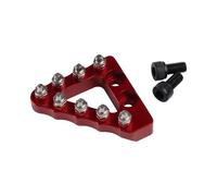 HOOLRZI Strong Aluminum Brake Pedal Adjustable Brakes 3 Angles Settings Easy Installation Suitable for Bike Road Motorcycle Brake