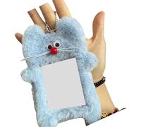 HOOLRZI Student Sleeve for Campus Meals & Transport Scratch-Resistant Card Protector with Quick Access Furry Card Holder for Students School Meal Card Protector Card Case