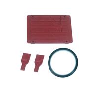 HOOLRZI Tape Splicing Set Reel To Reel Tape Recorder Splicing Block For Opening Cassettes Repair With Two Fixers Opening Cassette Repair With Two Fixers