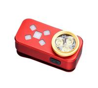 HOOLRZI Tiny Metal Everyday Carry Flashlight Strong Brightness 120M Beam Length USB C Rechargeable and IPX6 Water Resistant Motorcycle Light