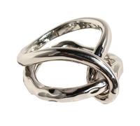 HOOLRZI Trendy Rings Intricate Hollow Statement Suitable For Youthful Fashion Enthusiasts And Art Exhibitions Unisex Fashion