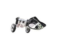 HOOLRZI Two Wheel Pet Leg Wheelchair Adjustable Frame Detail Mobility Aid for Disabled Dogs Dog Training Equipment