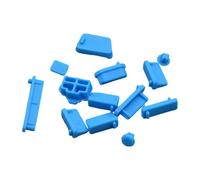 HOOLRZI Universally Dustproof Plugs Caps for USB Type C HDTV RJ45 Port Flexible Silicone Connector Protectors Electronics Care Silicone Port Plugs Set