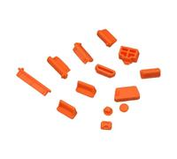 HOOLRZI Universally Dustproof Plugs Caps for USB Type C HDTV RJ45 Port Flexible Silicone Connector Protectors Electronics Care Silicone Port Plugs Set