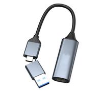 HOOLRZI USB C 4K Video Capturing Card Lightweight and Durability for Seamlessly Video Capturing Across Various Devices Streaming Card